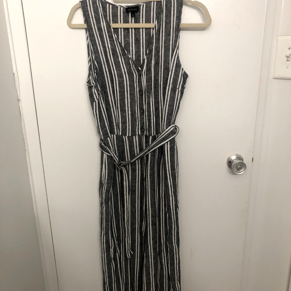 Long linen jumpsuit
